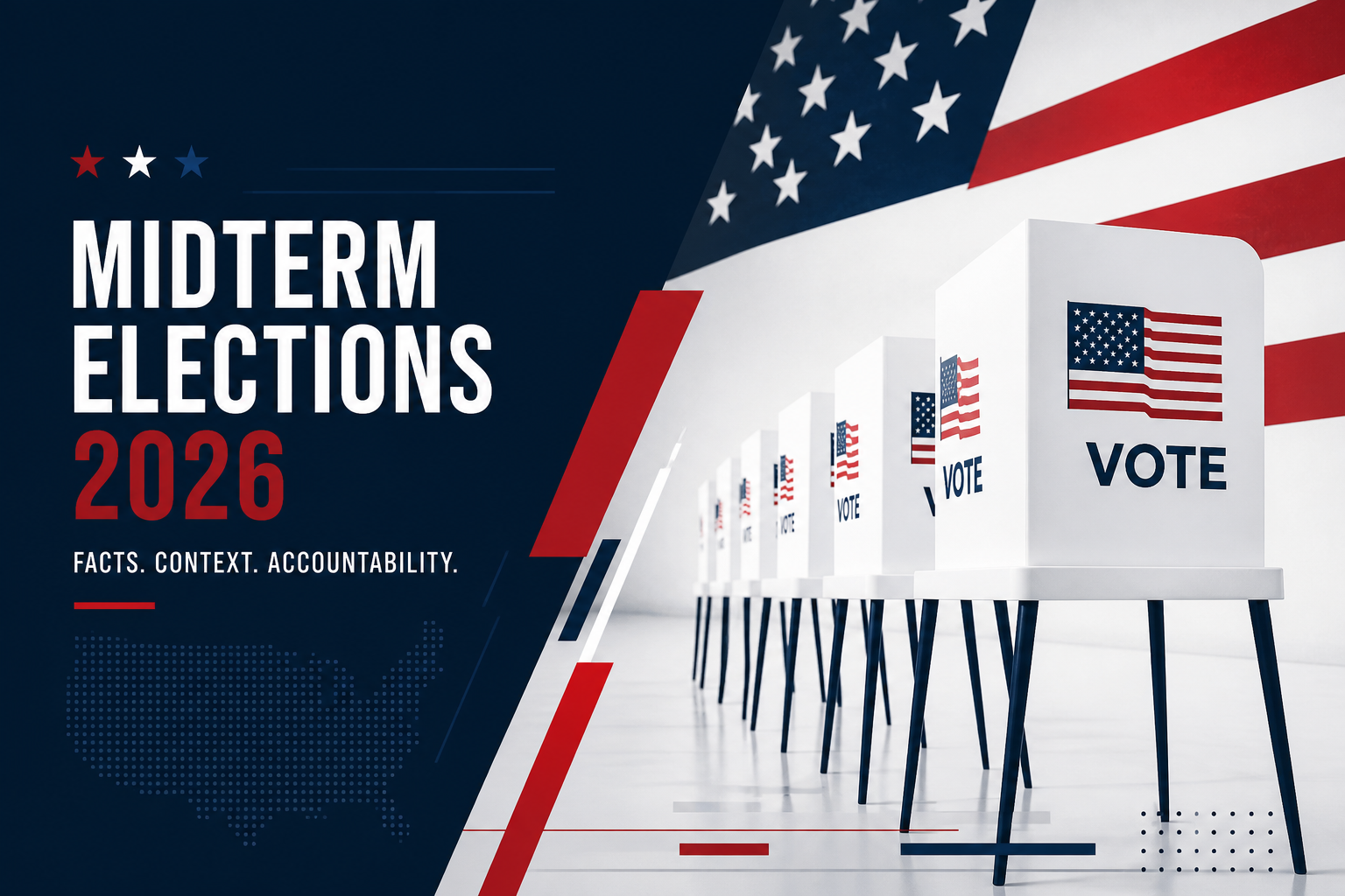 US midterm elections 2026: polling averages, generic ballot and congressional control outlook